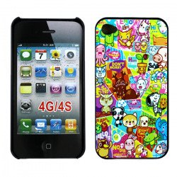 iPhone 4 4S Cartoon Animal Design Hard Case (Cartoon Animal)